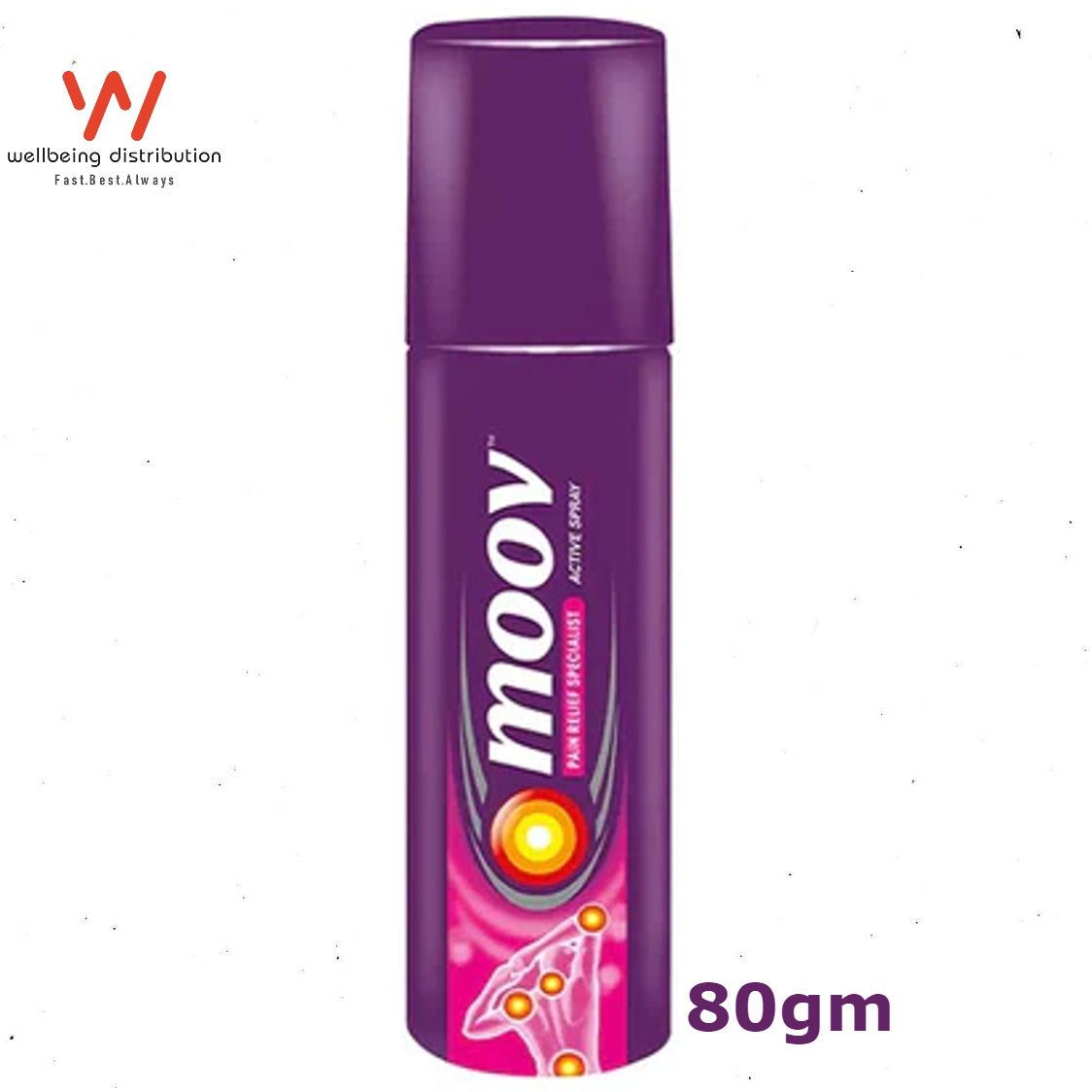 Picture of MOOV Pain Relief Specialist Active Spray 80G (Made in India)