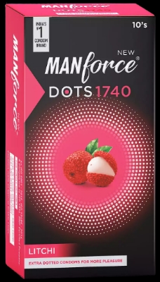 Picture of Manforce Stay Long Gel 8g & 1740 Dots Litchi Flavor Condom 10pcs | Manforce Condom & Lube Combo | Wedding & Honeymoon Combo