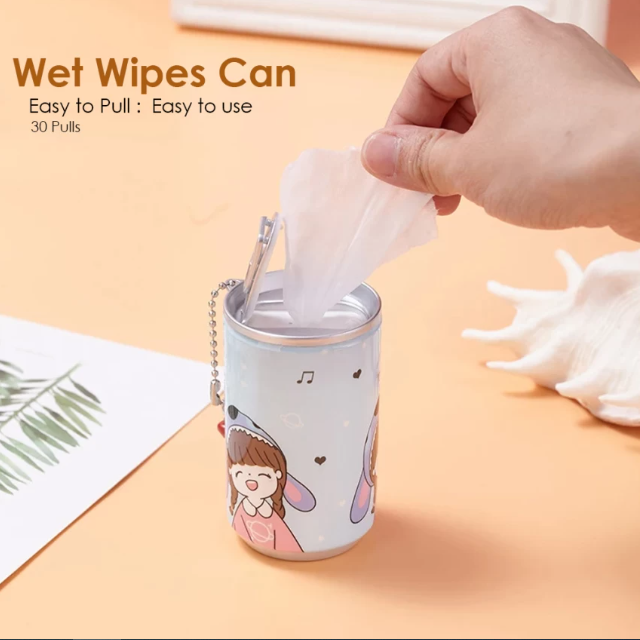 Picture of Easy Tissue Makeup Remover Tissue Wipes Baby Wipes Facial Wet Wipes 30pcs