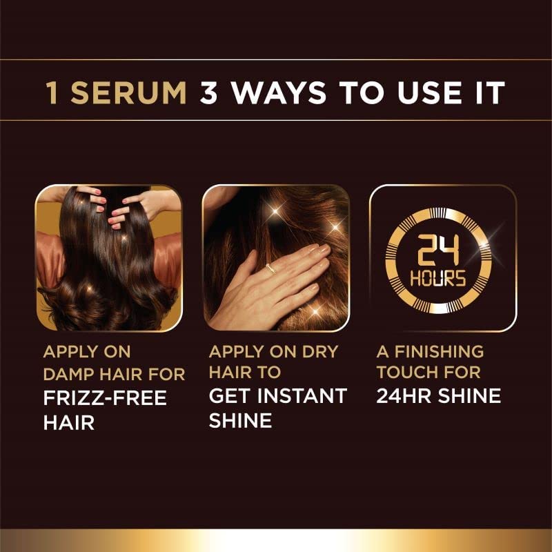 Picture of Streax Hair Serum Vitalized with Walnut Oil 90ml / 45ml