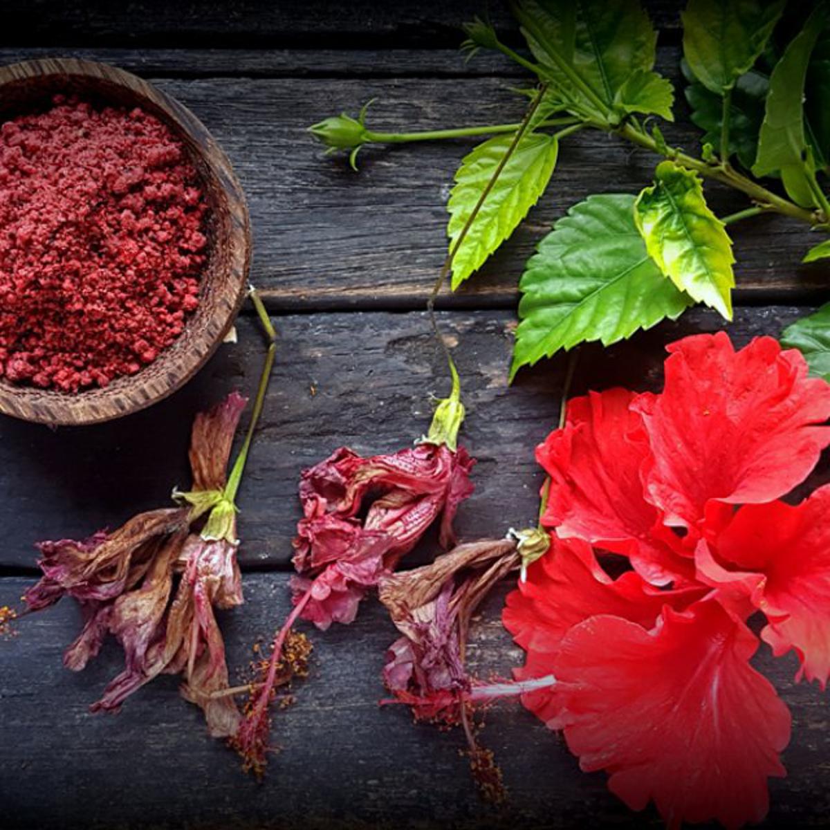 Picture of Nature Leaf - Joba Ful Gura / Hibiscus Flower Powder - 100gm