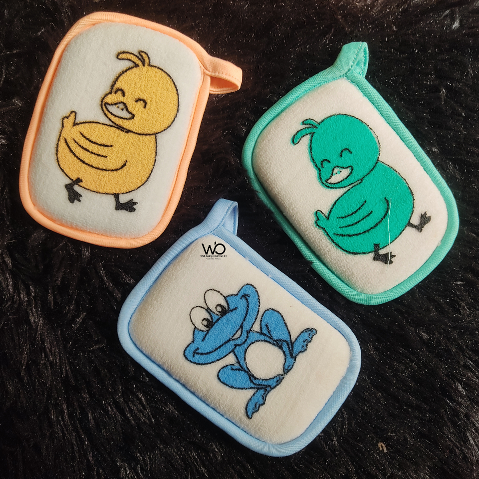 Picture of Baby Bath Cotton Sponge Animal Cartoon Skin 1pcs