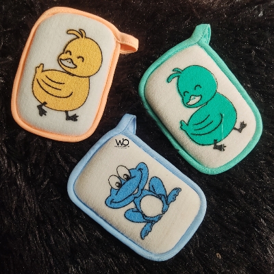 Picture of Baby Bath Cotton Sponge Animal Cartoon Skin 1pcs