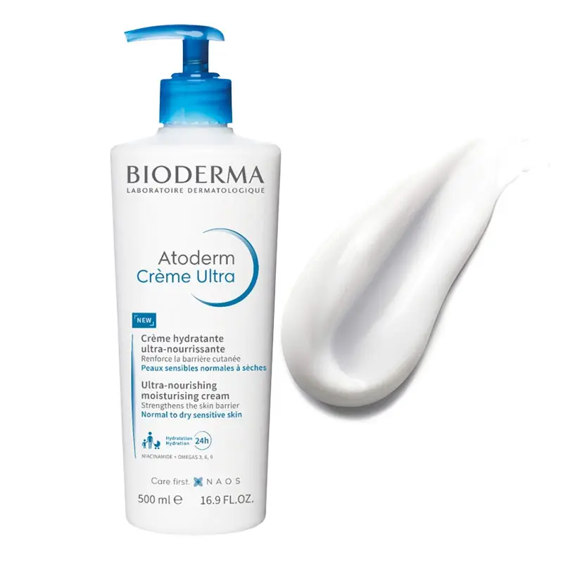 Picture of Bioderma Atoderm Creme 500ml Ultra-Nourishing Moisturising Cream For Normal To Dry Sensitive Skin