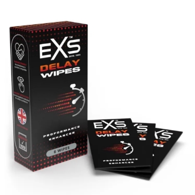Picture of EXS Delay Wipes 6pcs Pack | Long Lasting Extra Time Wipes