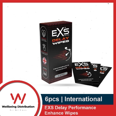Picture of EXS Delay Wipes 6pcs Pack | Long Lasting Extra Time Wipes