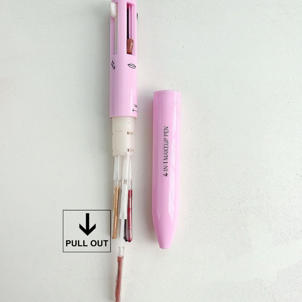 Picture of Makeup Easy Women 4 in1 Makeup Pen Lip Liner Pen Tattoo Marker Eyebrow Pencil