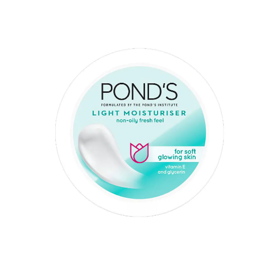 Picture of POND'S Light Moisturiser 50ml Non-Oily Fresh Feel For Soft Glowing Skin With Vitamin E & Glycerin