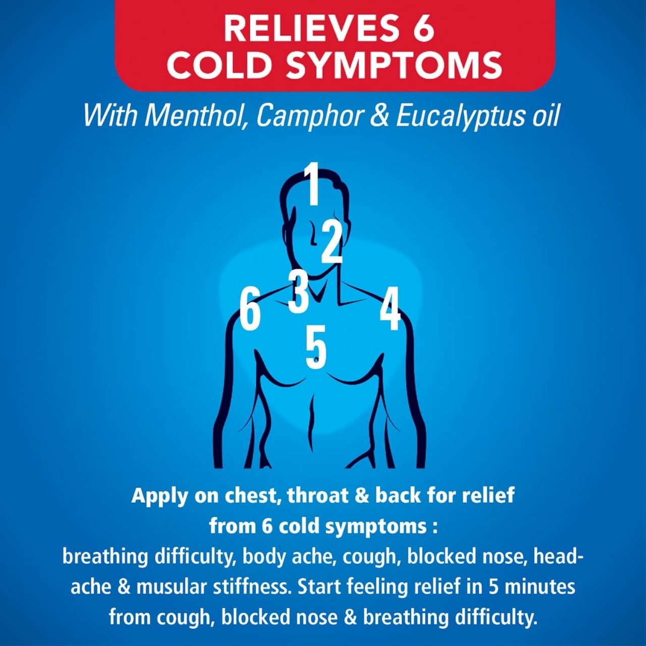 Picture of Vicks Vaporub Ointment Colds Relief- 25g