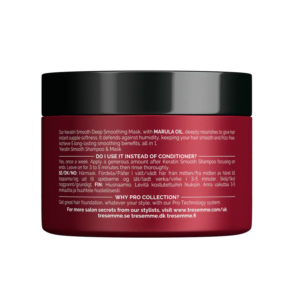 Picture of Tresemme Keratin Smooth Deep Smoothing Mask 300ml