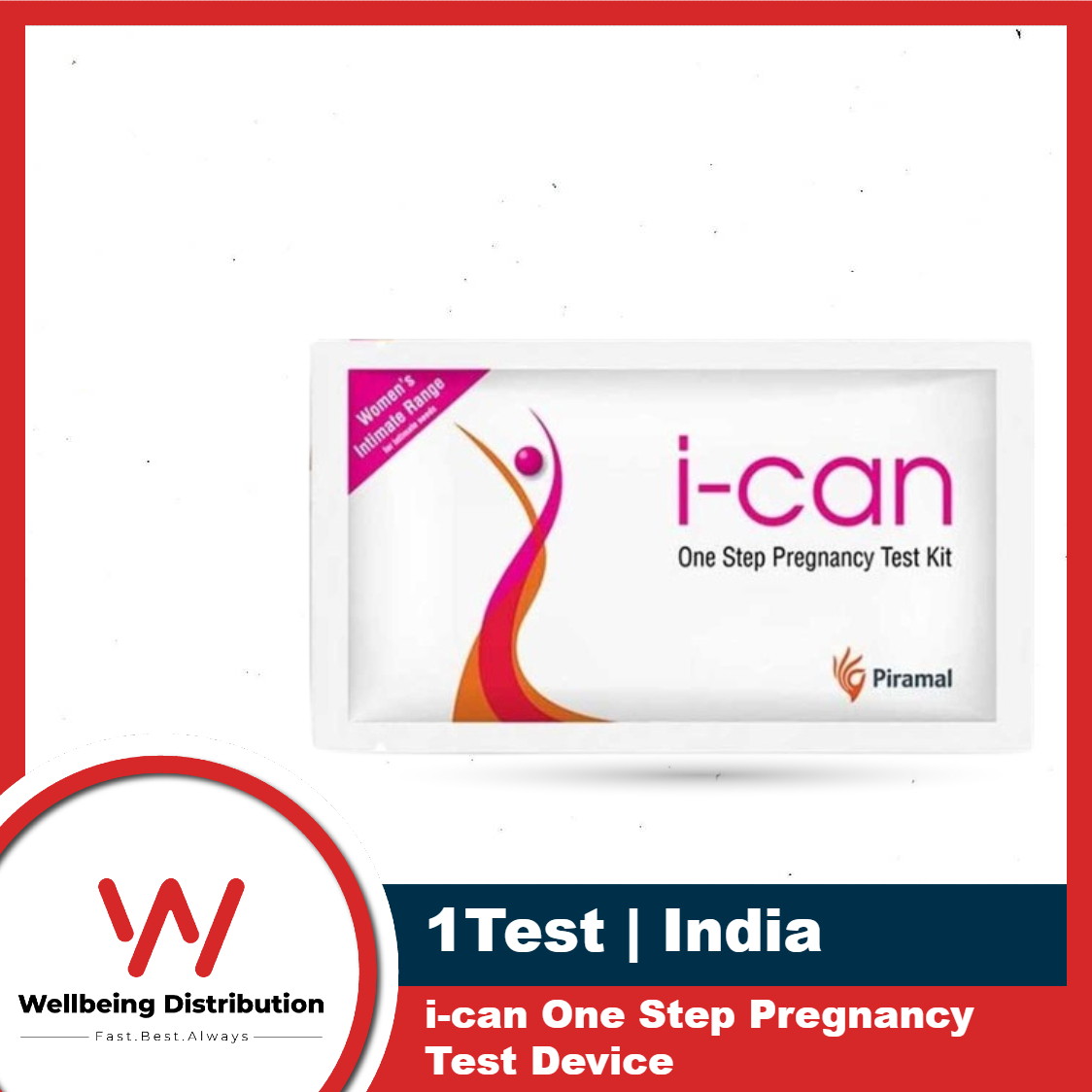 Picture of iCan & iPill Combo - i-can One Step Pregnancy Test Device + i-Pill Tablet Combo
