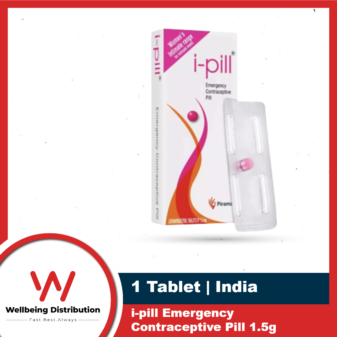 Picture of iCan & iPill Combo - i-can One Step Pregnancy Test Device + i-Pill Tablet Combo