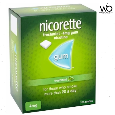 Picture of Nicorette 4mg Freshmint Gum 105 Gums Pack (International)