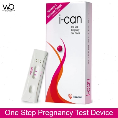 Picture of i-can/ ican One Step Pregnancy Test Device (Pack of 1)