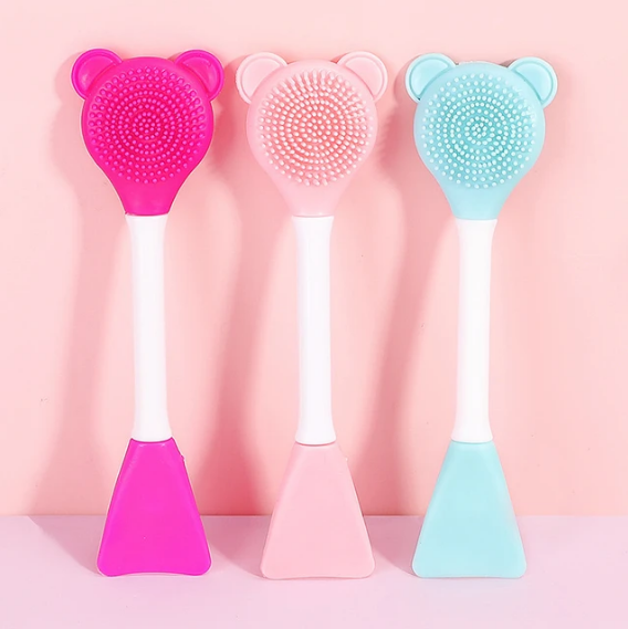 Picture of Sweet Beauty Bear Face 2in1 Silicone Face Mask Stick 1pcs MultiColor Available
