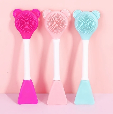 Picture of Sweet Beauty Bear Face 2in1 Silicone Face Mask Stick 1pcs MultiColor Available