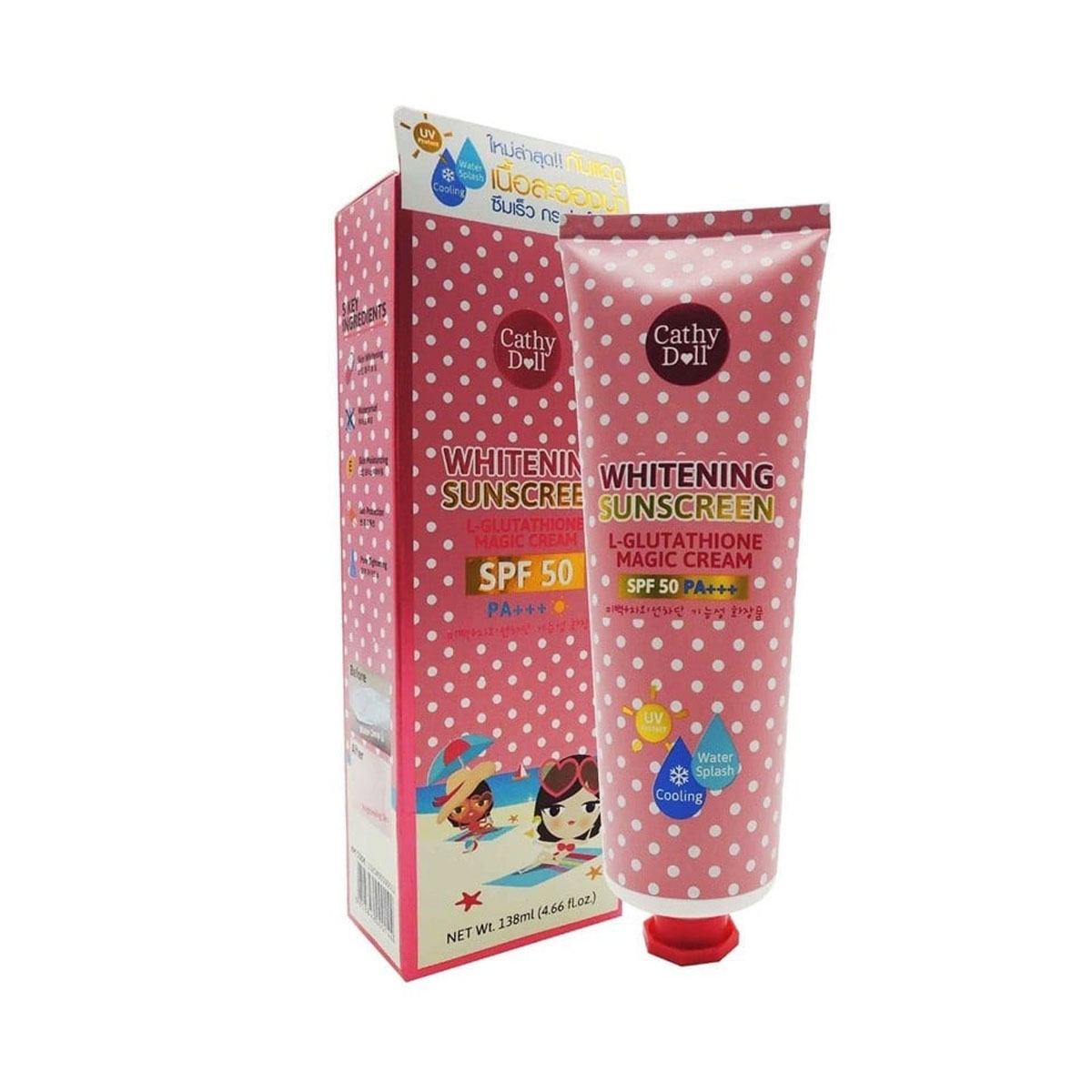 Picture of Cathy Doll SPF 50 PA+++ Sunscreen Cream - 60ml