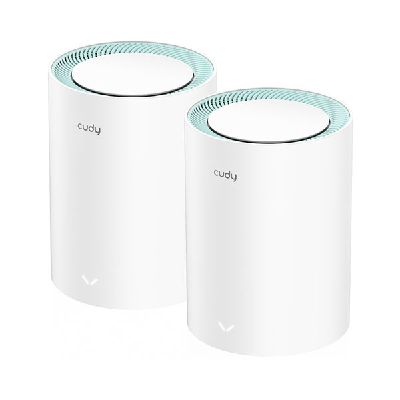 Buy  Cudy M1300 (2-pack) AC1200 Dual Band Whole Home Wi-Fi Mesh Gigabit Router at Best Price In Bangladesh