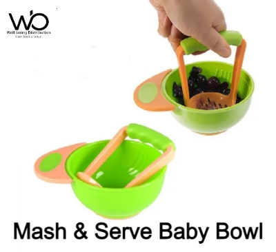 Picture of Baby Food Chewing Mash & Serve Bowl for Homemade Baby Food