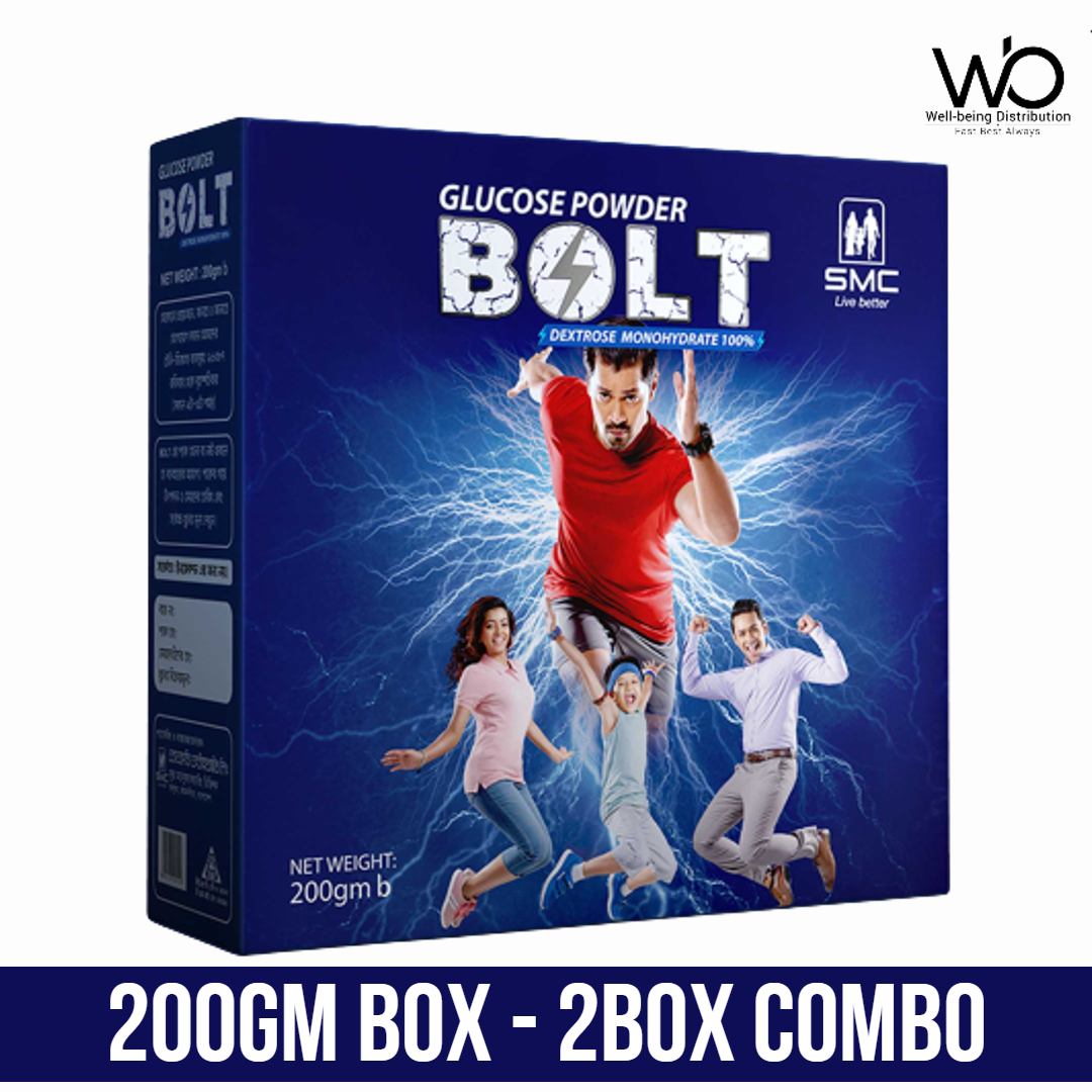 Picture of SMC Bolt Glucose Powder 200gm Box - 2 Box Combo