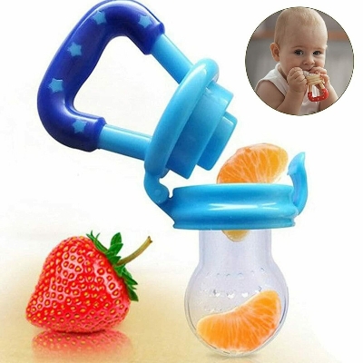 Picture of 1pcs Baby Vegetable & Fruit Feeding Silicone Pacifier 10m+ Multicolor