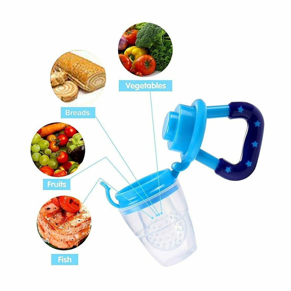 Picture of 1pcs Baby Vegetable & Fruit Feeding Silicone Pacifier 10m+ Multicolor