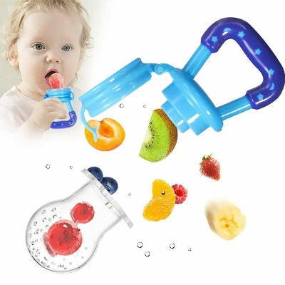 Picture of 1pcs Baby Vegetable & Fruit Feeding Silicone Pacifier 10m+ Multicolor