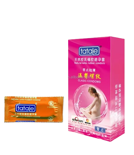 Picture of Tatale Classic Condom 10pcs Pack - Dotted & Ribbed Condom