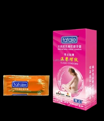 Picture of Tatale Classic Condom 10pcs Pack - Dotted & Ribbed Condom