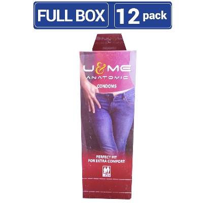 Picture of U&Me - Anatomic Condom - Full Box - 3x12=36pcs