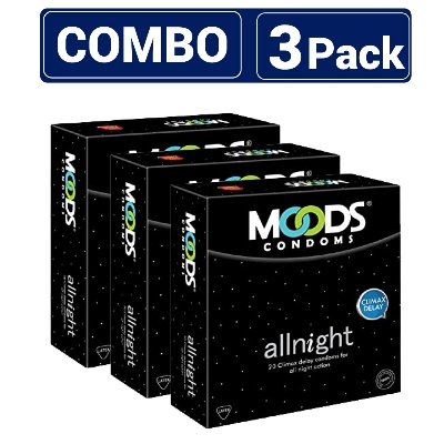 Picture of Moods - All Night Condom - Combo Pack - 3 Packs