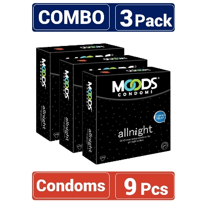 Picture of Moods - All Night Condom - Combo Pack - 3 Packs