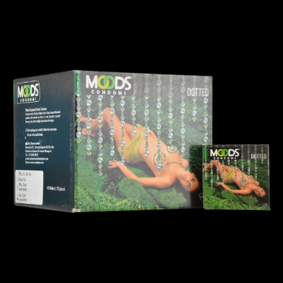 Picture of Moods Dotted Condom For Men Single Pack- 3 pcs