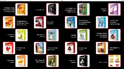 Picture of Coral Orange Natural Latex Condom for Men | Full Box 30pcs Condom | Malaysia