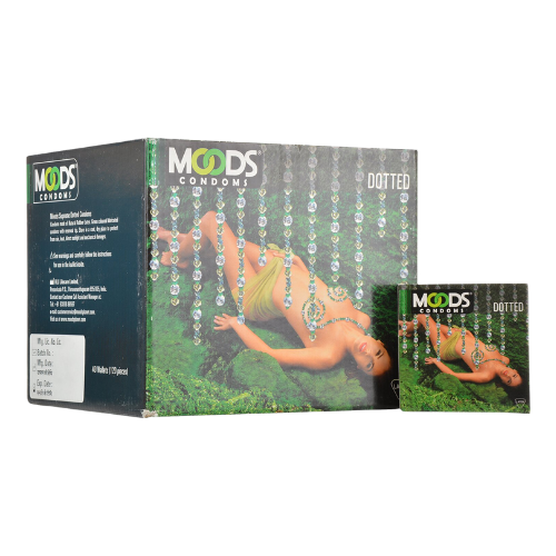 Picture of Moods Dotted Condom for Men 3pcs Pack | India
