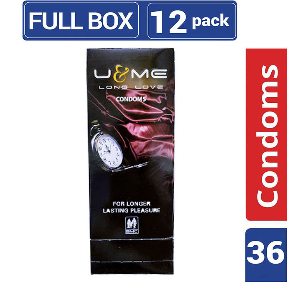 Picture of U&Me Condom for Men | Long Love Condom | Full Box - 3x12=36pcs | SMC