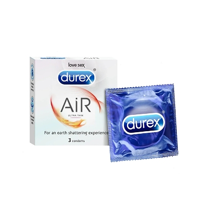 Picture of Durex - Air Ultra Thin Condom For Men Single Pack 3 pcs