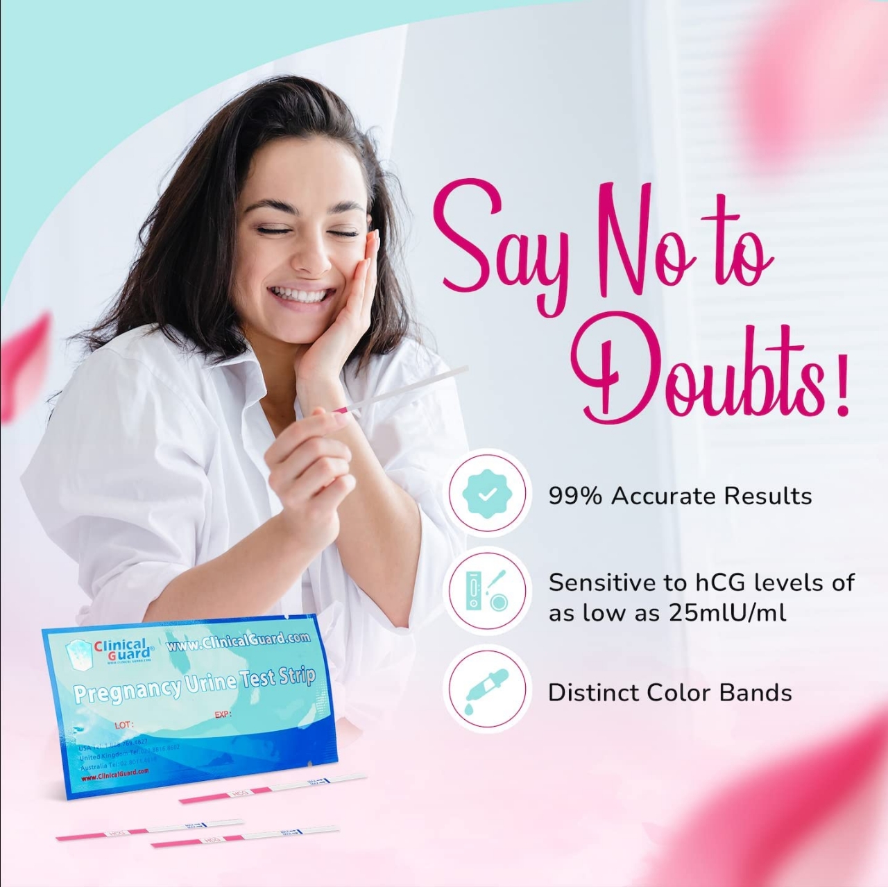 Picture of Get Sure Pregnancy Test Strip - 3pcs