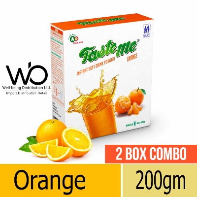 Picture of Smc Taste Me Instant Drink Powder - Orange And Mango Flavor Combo - 2 Box Combo - 2 X 200Gm Box