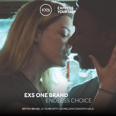 Picture of EXS Condom | EXS Comfy Fit Ribbed & Dotted Condom | 3x3=9pcs Pack | UK