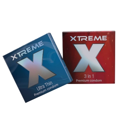 Picture of Xtreme Mix - 2 Pack Ultra Thin - 3 In 1 Condom