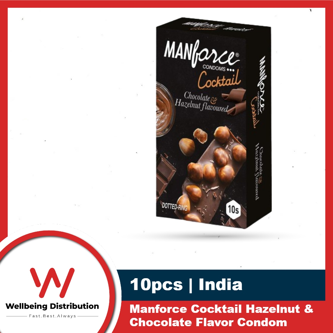 Picture of Manforce Condom for Men 10pcs Pack