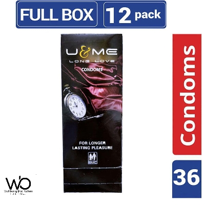 Picture of U&Me - Long Love Condom - Full Box - 3x12=36pcs