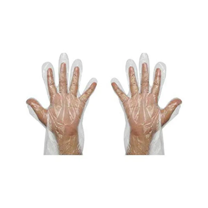 Picture of Poly Hand Gloves (100 Pcs) - 50 Pairs