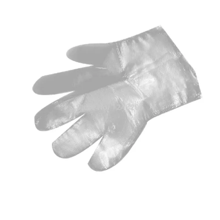 Picture of Poly Hand Gloves (100 Pcs) - 50 Pairs