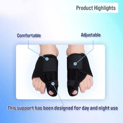 Picture of 1pcs Soft Bunion Corrector Toe Separator Splint Correction System Medical Device Hallux Valgus Foot Care Pedicure Orthotics