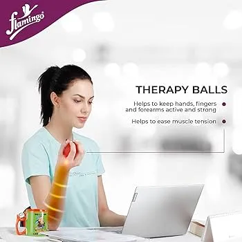 Picture of Flamingo Gel Exercise Ball - Universal (Red)