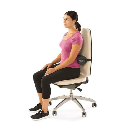Picture of Alleviate Lower Back Pain with Spine Lumbar Roll Cushion - Ideal for Car Seat & Office Chair - NF Health Care