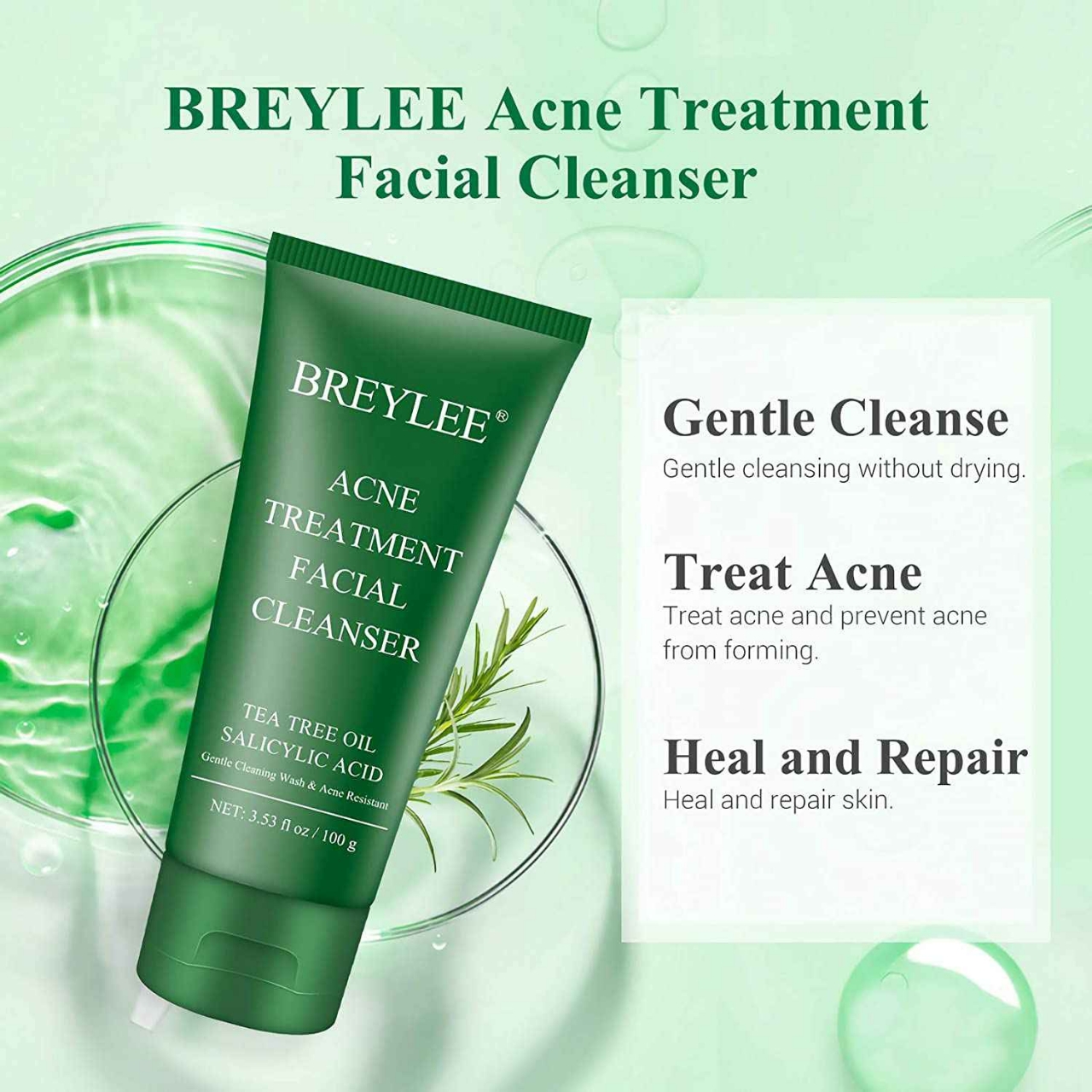 Picture of Breylee Acne Treatment  Facial Cleanser