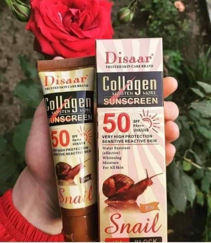 Picture of Disaar collagen  sunscreen SPF 50 PA++